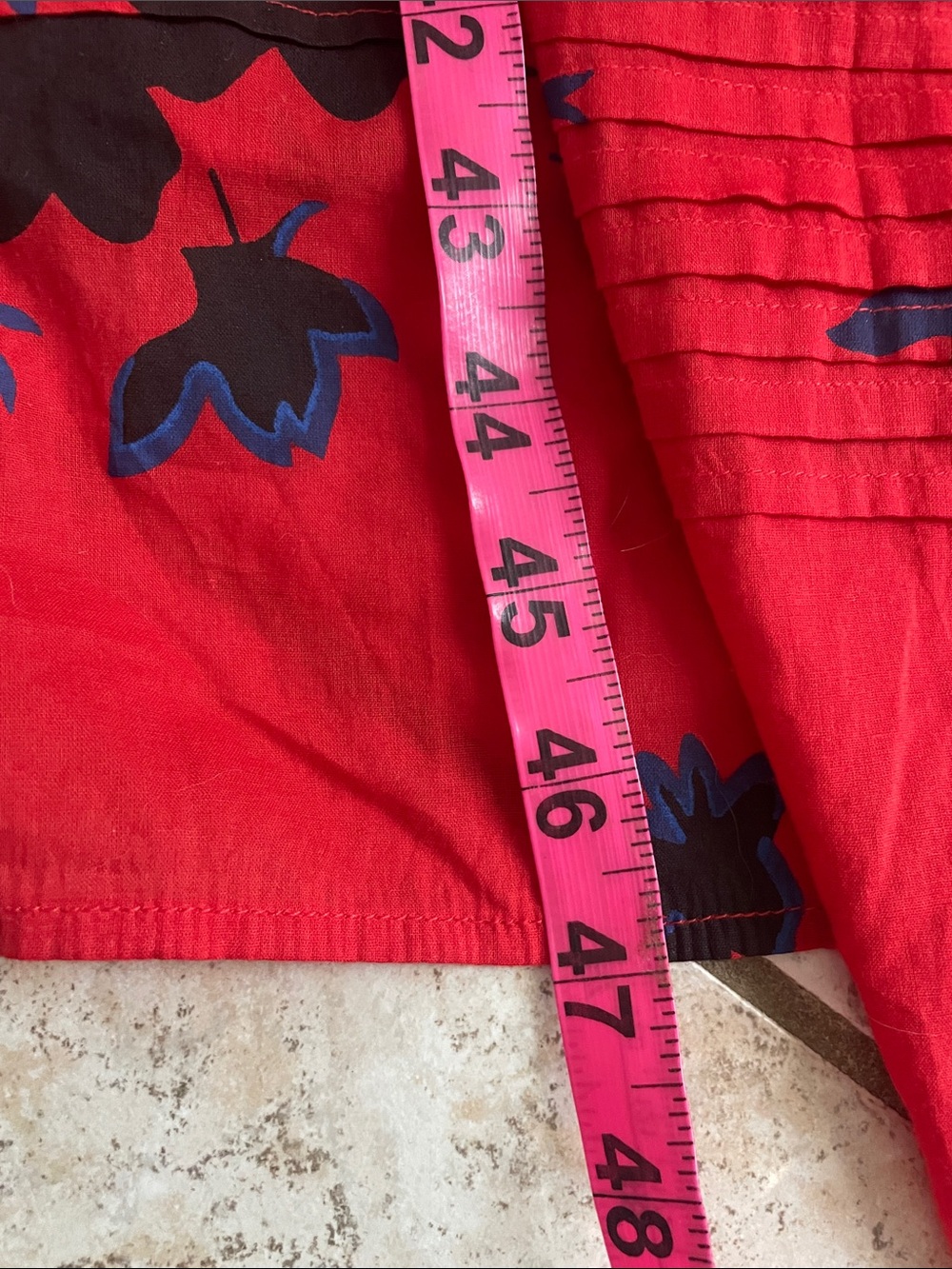 Apiece Apart Amaro Wrap Dress Red Floral - Picture 12 of 14